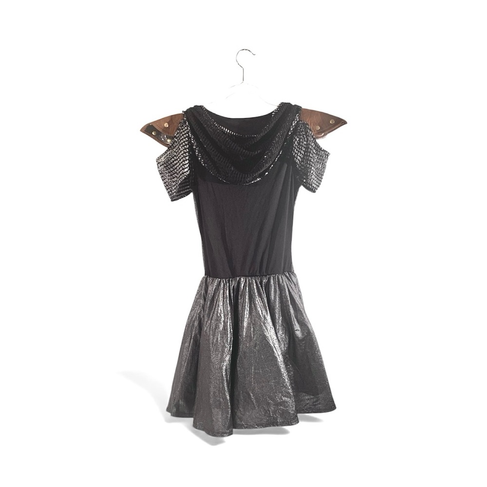Amscan Black and Gold Knight Warrior Costume Dress - Picture 4 of 4